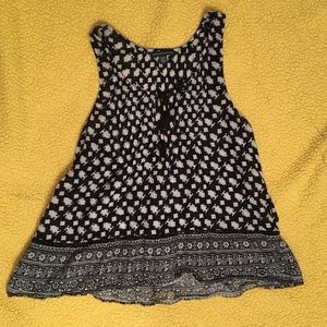 AEO Fun Print Tank with tie front